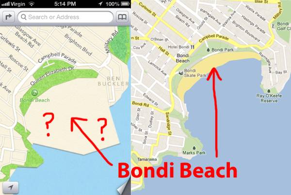 bondi-beach-apple-maps