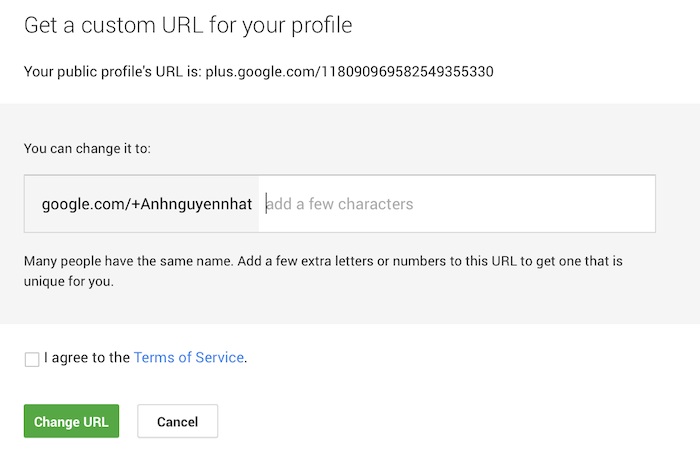 get-custom-url-google-plus